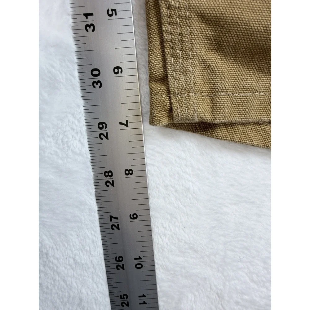VTG 1999 Carhartt B25 BRN Shorts Made in USA Deadstock NOS Carpenter Canvas 42